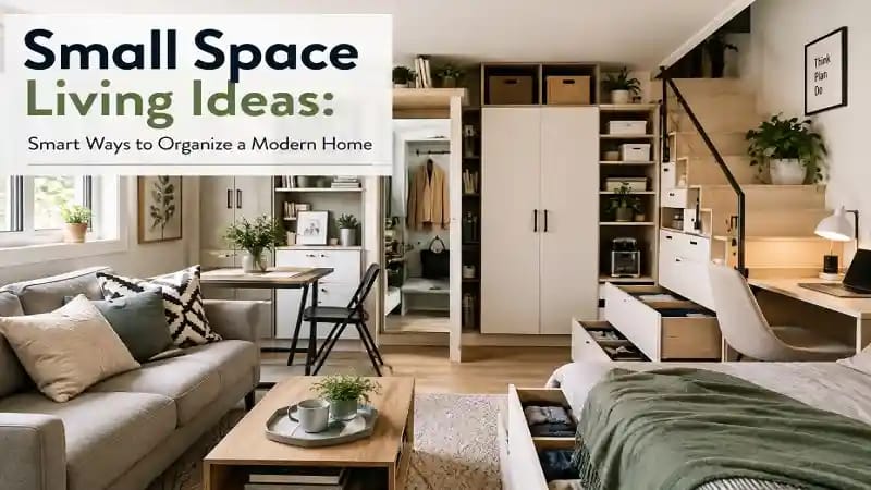 Small Space Living Ideas: Smart Ways to Organize a Modern Home